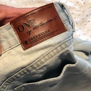 Distressed One Teaspoon Freebirds